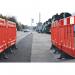 Traffic-Line Gate Barrier HDPE 1000x2000 Org + RedWht Panel FS605818 FS605818