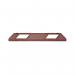 Park-Aid Wheel Stop 900mm Brick RedWht FS606020 FS606020
