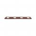 Park-Aid Wheel Stop 1800mm Brick RedWht FS606211 FS606211