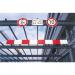Traffic-Line Height Restriction Bar 2000mm RedWht FS606327 FS606327
