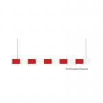 Traffic-Line Height Restriction Bar 3000mm RedWht FS606341 FS606341