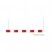 Traffic-Line Height Restriction Bar 4000mm RedWht FS606372 FS606372