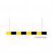 Traffic-Line Height Restriction Bar 2500mm YlwBlk FS606587 FS606587