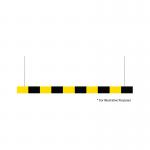 Traffic-Line Height Restriction Bar 3000mm YlwBlk FS606662 FS606662