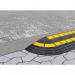 Traffic-Line Heavy Duty Kerb Ramp End 360x360x150mm YlwBlk FS606969 FS606969