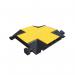 Traffic-Line Cable Protect Ramp Crossover Sec 597x740 YlwBlk FS607058 FS607058