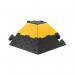 Traffic-Line Cable Protect Ramp Large Left Angle Sec YlwBlk FS607126 FS607126