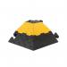Traffic-Line Cable Protect Ramp Large Right Angle Sec YlwBlk FS607140 FS607140