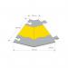 Traffic-Line Cable Protect Ramp Med Left Angle Sec YlwBlk FS607492 FS607492