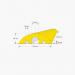 Traffic-Line CableHose Protection Ramp Small 1200mm Yellow FS607607 FS607607