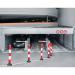 Traffic-Line Off-Highway Flexible Post 460mm RedWht FS607928 FS607928