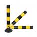 Traffic-Line Off-Highway Flexible Post 460mm YlwBlk FS607959 FS607959