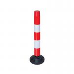 Traffic-Line Off-Highway Flexible Post 760mm RedWht FS607980 FS607980