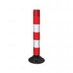Traffic-Line Off-Highway Flexible Post 1000mm RedWht FS608017 FS608017