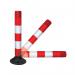 Traffic-Line Off-Highway Flexible Post 1000mm RedWht FS608017 FS608017