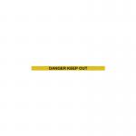 WeatherMaster 250 Yellow Post Danger Keep Out YlwBlk Pack 2 FS611222