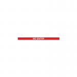 WeatherMaster 250 Twin Yellow Post No Entry RedWhite Pack 2 FS612397