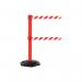 WeatherMaster 250 Twin Red Post Do Not Enter YlwBlack Pack 2 FS612830