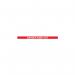WeatherMaster 250 Twin Red Post Danger RedWhite Pack of 2 FS612861