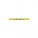 WeatherMaster 250 Twin Red Post Danger YellowBlack Pack of 2 FS612915