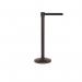 QueueMaster 550 Black Post with Blue Belt 3.4m Pack of 2 FS613318