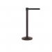 QueueMaster 550 Black Post with Red Belt 3.4m Pack of 2 FS613394