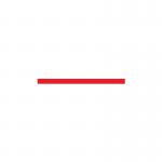 QueueMaster 550 Satin Ssteel Post Red Belt 3.4m Pack of 2 FS614056