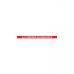 SafetyMaster 450 Yellow Post Auth Access RedWht 3.4m Pack 2 FS614513