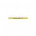 SafetyMaster 450 Yellow Post Danger YellowBlack 3.4m Pack 2 FS614834