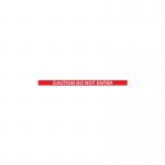 SafetyMaster 450 Red Post Do Not Enter RedWhite 3.4m Pack 2 FS615084