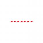 SafetyMaster 450 Twin Yellow Post RedWhite Belt 3.4m Pack 2 FS615398