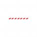 SafetyMaster 450 Twin Red Post + RedWhite Belt 3.4m Pack 2 FS615695