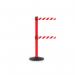SafetyMaster 450 Twin Red Post No Entry RedWhite 3.4m Pack 2 FS615992