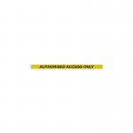 5 Star WallPro 400 Barrier Ylw + Authorised Access YlwBlk 4.6m FS616876