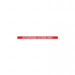 WallMaster 300 Barrier Blk with Auth Access RedWht Belt 3m FS619044