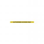 WallMaster 300 Barrier Blk with Auth Access YlwBlk Belt 3m FS619112