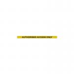 WallMaster 400 Barrier Blk with Auth Access YlwBlk Belt 4.6m FS620279