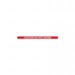 WallMaster 400 Barrier Blk with Do Not Enter RedWht Belt 4.6m FS620286