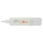 5 Star Office Rollerball Correction Pen Fine Metal Tip Applicator 12ml White (Pack of 12) FS620530