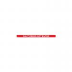 WallMaster 450 Barrier Ylw with Do Not Enter RedWht Belt 7.6m FS622150