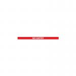 WallPro 400 Magn BackBelt End Barrier Blk + No Entry RedWht 4.6m FS624338