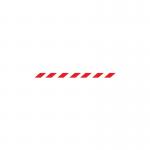 WallPro 450 Magn BackBelt End Barrier Blk + RedWht Belt 7.6m FS624789