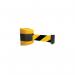 WallPro 450 Magn BackBelt End Barrier Ylw + Danger RedWht 7.6m FS625410