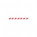 WallMaster 300 Magn Back Barrier Blk with RedWht Belt 3m FS626479