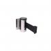 WallMaster300 Magn Back Barrier PChrome with No Entry RedWht 3m FS627414