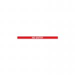 WallMaster 400 Magn Back Barrier Blk with No Entry RedWht 4.6m FS628442