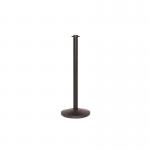5 Star RopeMaster Flat Top Black Steel Post Pack of 2 FS630988
