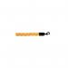 5 Star Braided Rope Gold 1.8m with Black Ends FS632647