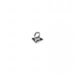 5 Star Wall Plate for Rope Barriers Polished Chrome FS632708