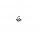 5 Star Wall Plate for Rope Barriers Polished Chrome FS632708